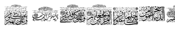 My Font Quraan 9 font preview